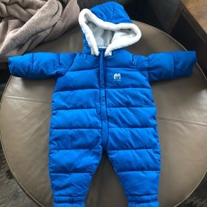 Baby snowsuit
